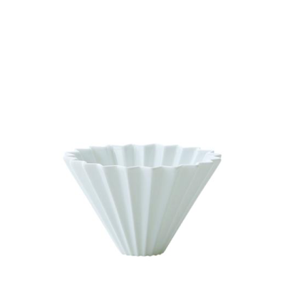 Filtre Origami dripper en céramique 2 tasse - Blanc