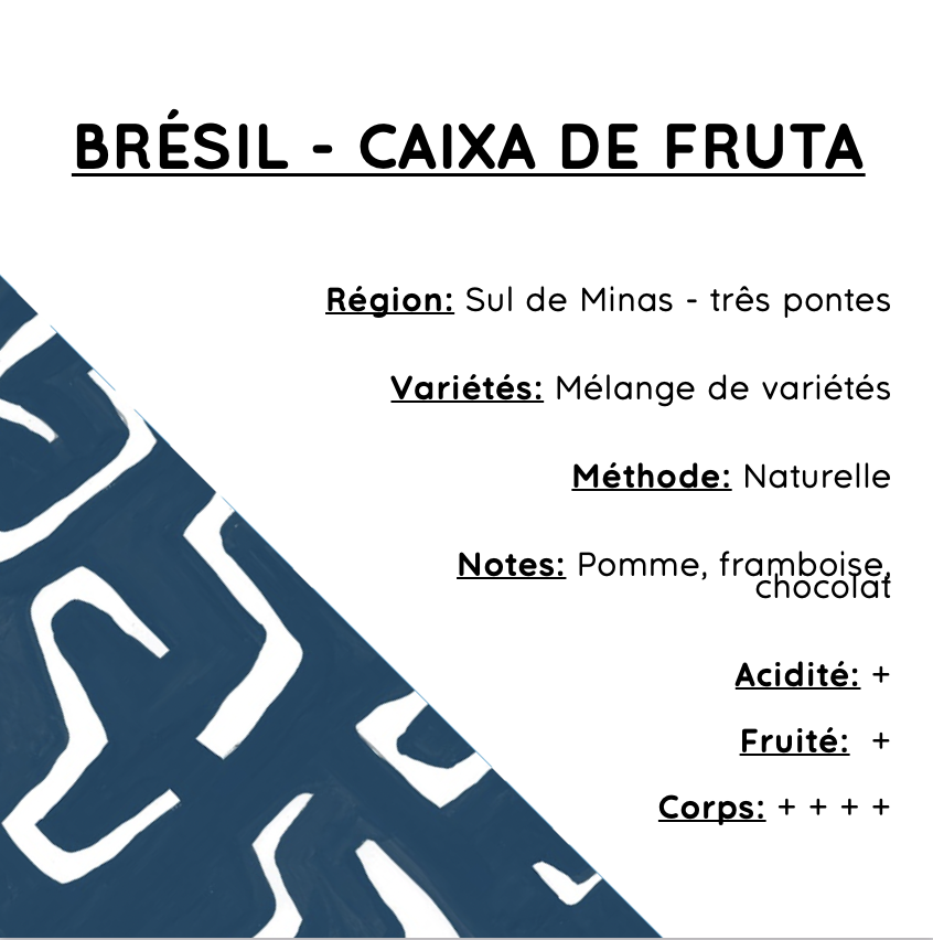 Brésil - Caixa de Fruta
